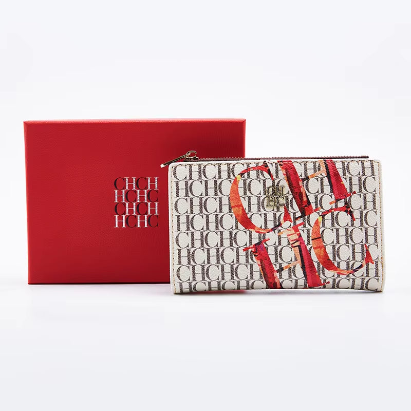 Stylish Letter Cartoon Classic Wallet