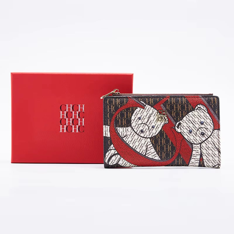 Stylish Letter Cartoon Classic Wallet