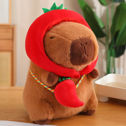 Capibara Plushie Hoodie Hat Toys