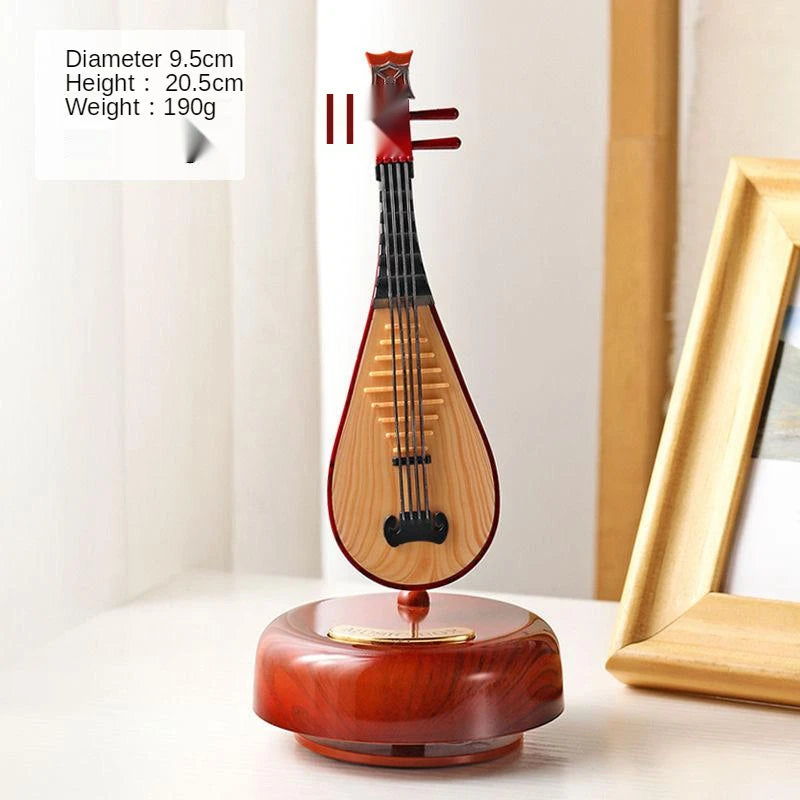 Guitar Violin Pipa Musical Box 