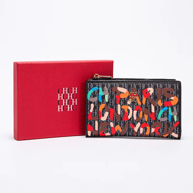 Stylish Letter Cartoon Classic Wallet