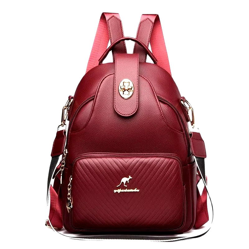 Soft Leather Backpack