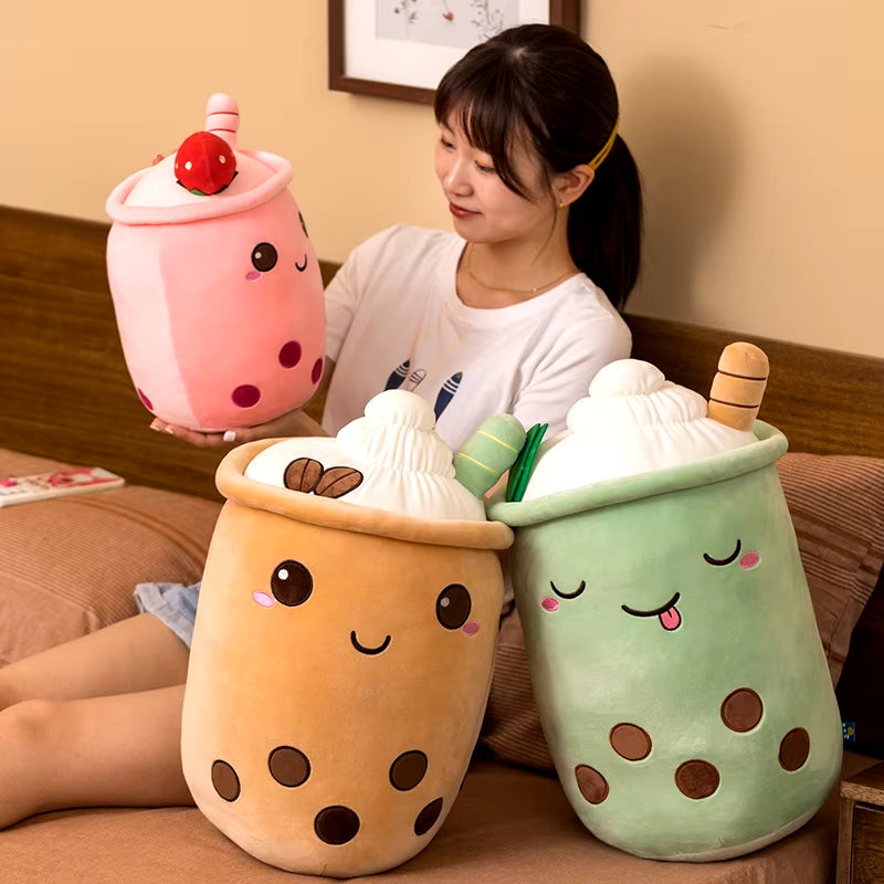 Bubble Tea with Toppings Plushie